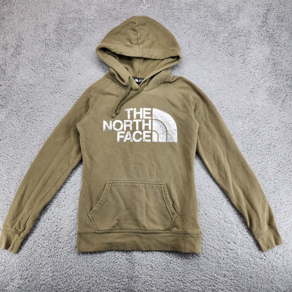 The North Face Hoodie Womens Siz XS Brown Pullover Hooded Sweatshirt
